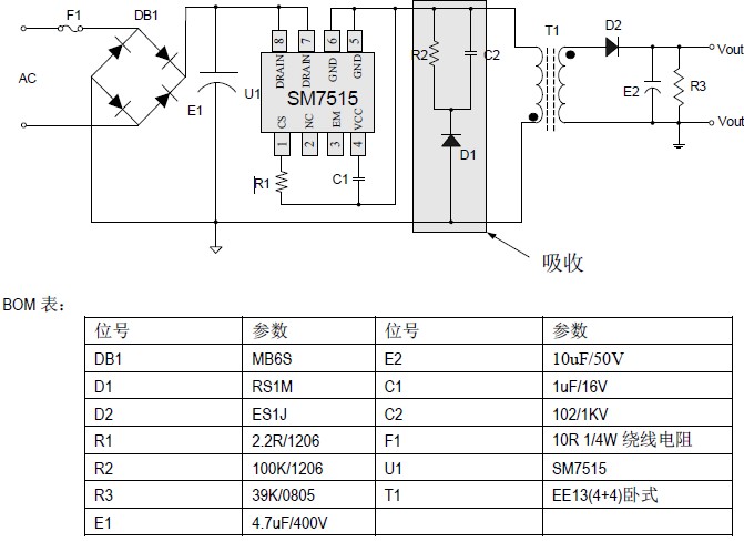 SM7515P_LED恒流原邊IC_LED驅(qū)動(dòng)IC