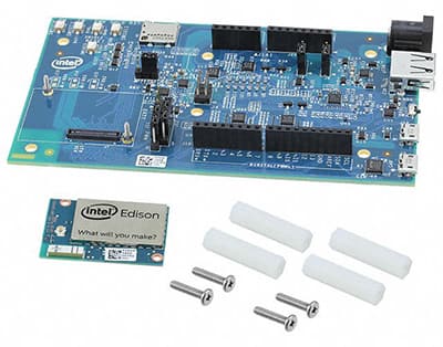 Intel Edison 開發(fā)平臺(tái)板圖片