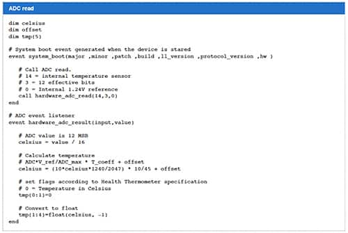 讀取 ADC 的 BGScript 實例圖片